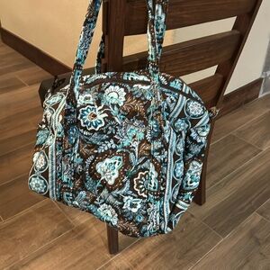 Vera Bradley Java Blue Small Duffle